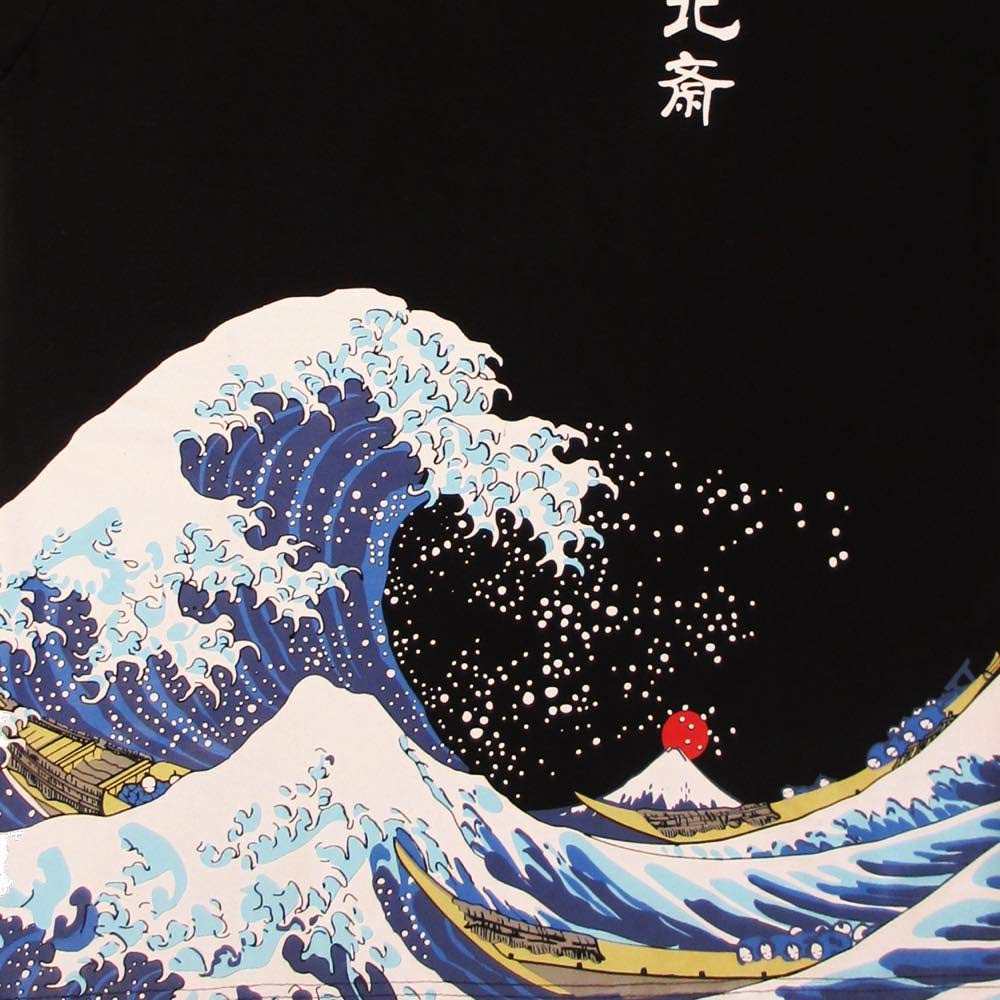 2398❣️浮世絵　セット Amazon | [JAPONESQUE] 北斎Tシャツ 和柄 Tシャツ 葛飾北斎